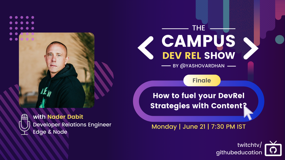 How to Fuel Your DevRel Strategies with Content - Nader Dabit