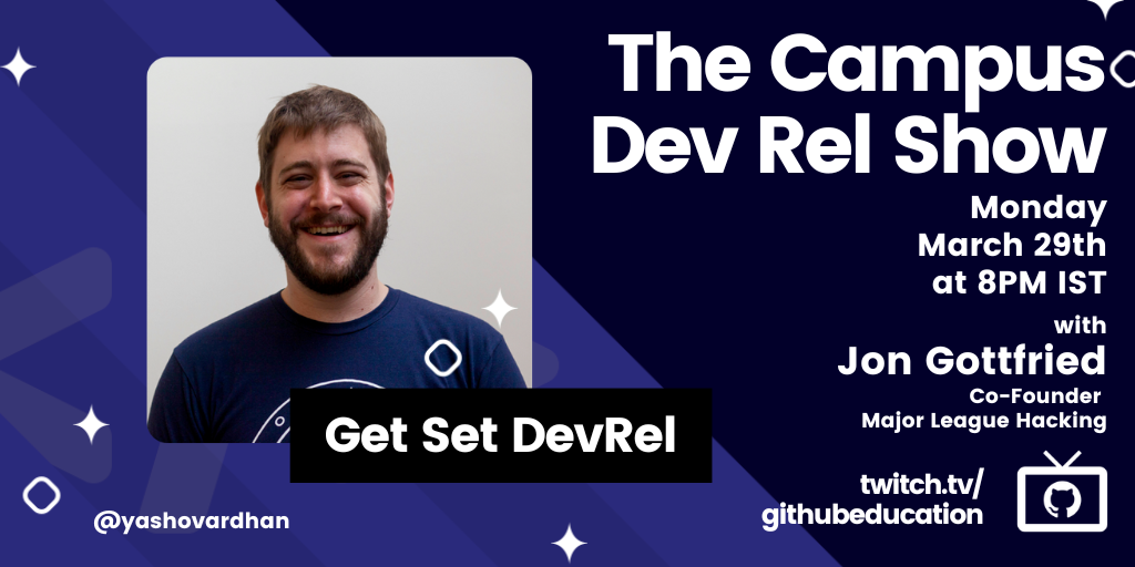 Get Set DevRel - Jonathan Gottfried